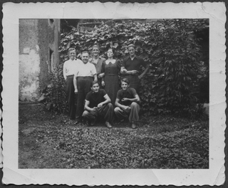 Gruppo in posa a Comano