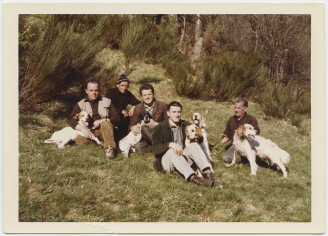 Cacciatori in posa sul Camoghè