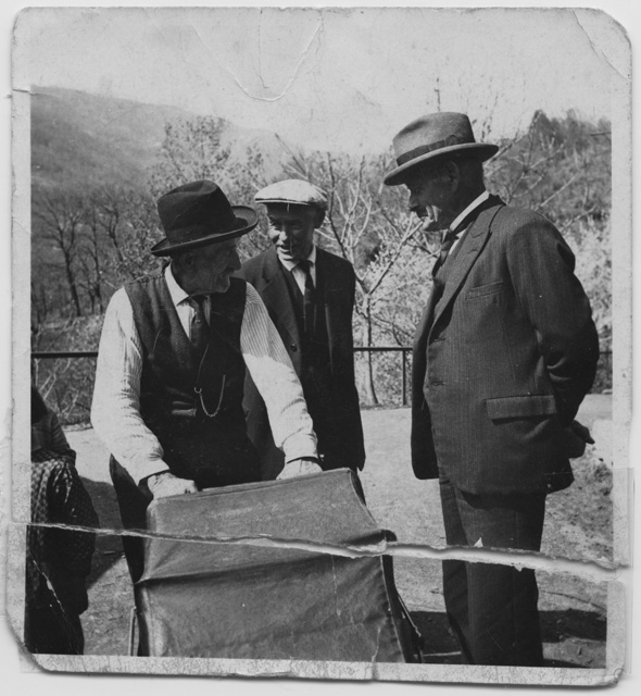 Uomini sulla strada a Bettagno