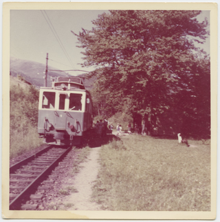 Passaggio della ferrovia Lugano-Tesserete