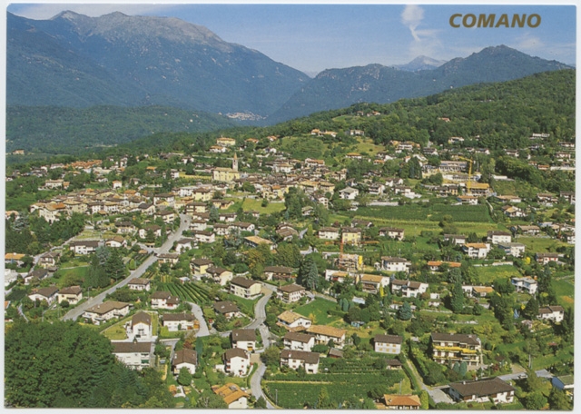 Cartolina di Comano