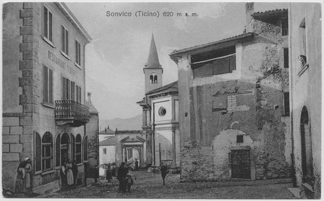 Piazza Grande a Sonvico