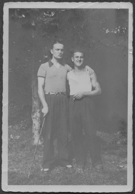 Giovanni Bernasconi e Pierino Ferrario a San Bernardo a Comano