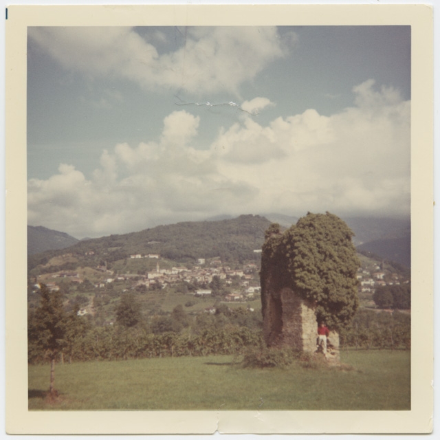 Veduta di Comano da Porza