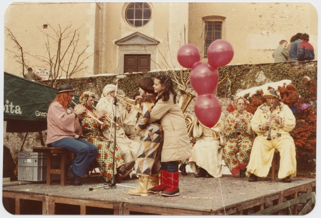 Concerto della banda di carnevale a Comano