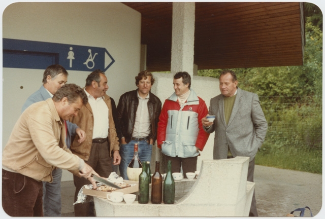 Gruppo di comanesi in gita