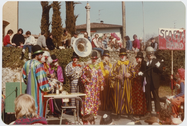 Banda di carnevale a Comano