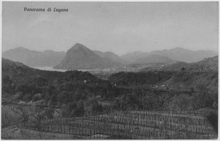 Panorama di Lugano da Sonvico