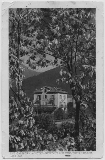 Cartolina dell'Hotel California a Dino