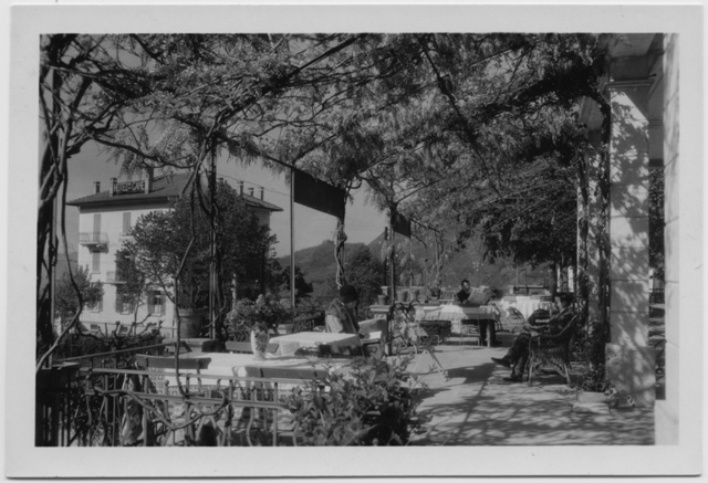 Terrazza dell'Hotel California a Dino