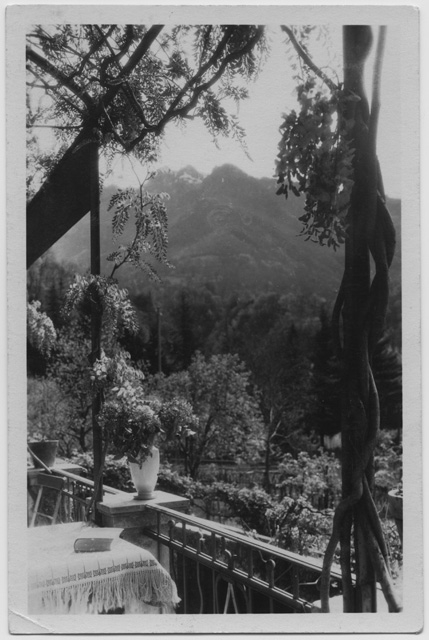 Terrazza dell'Hotel California a Dino