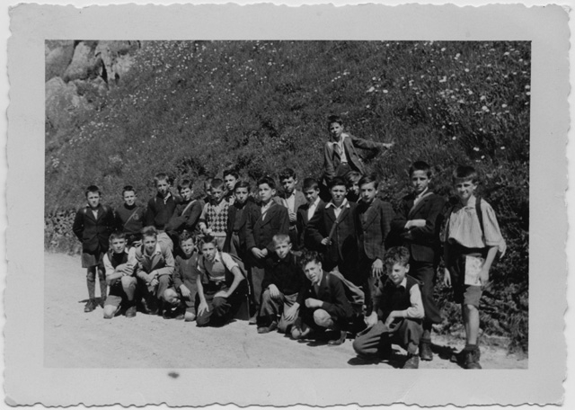 Classe scolastica in gita