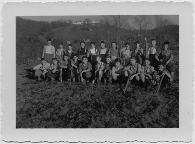 Classe scolastica in gita