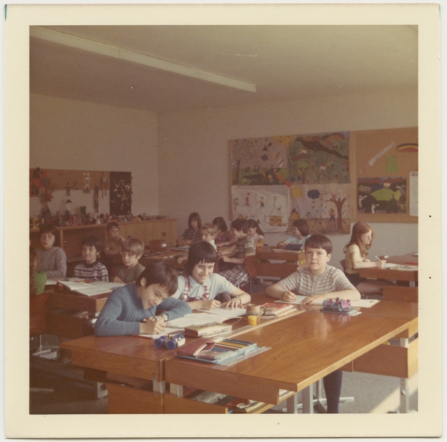 Alunni di Vaglio in aula