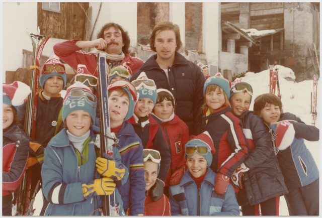 Scuole di Tesserete durante la settimana bianca a Campo Blenio