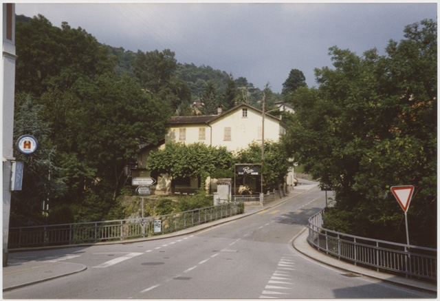 Veduta del ristorante Riva a Tesserete