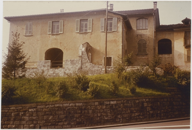 Veduta di casa Fontana a Tesserete