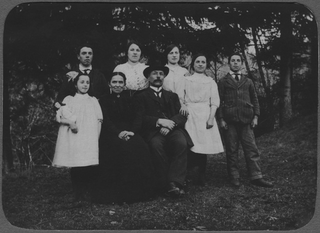 Famiglia Ghirlanda in posa