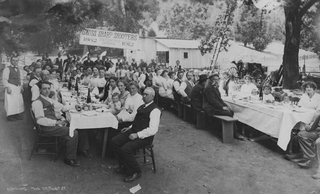 Banchetto degli Swiss Sharp Shooters a Fairfax