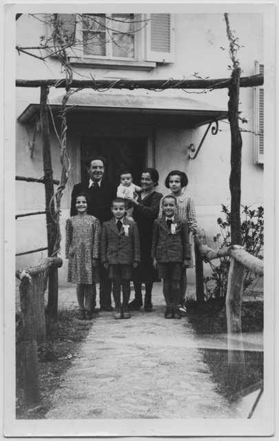 Famiglia Malfanti in posa