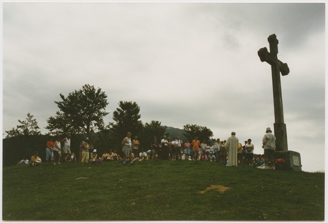 Messa all'aperto al Mattarone