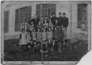 Scuole di Cimadera in posa