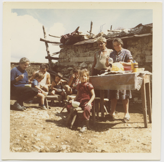 Famiglia Bricalli all'alpe Pinca Bella