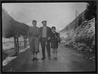 Famiglia Antonini al passo dello Stelvio