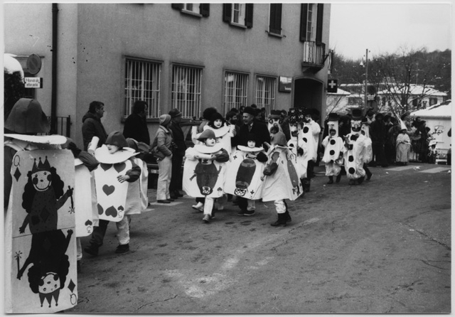 Corteo dei bambini al carnevale di Tesserete