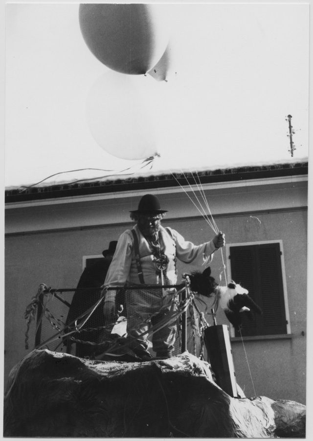 Sfilata dei carri allegorici al carnevale di Tesserete