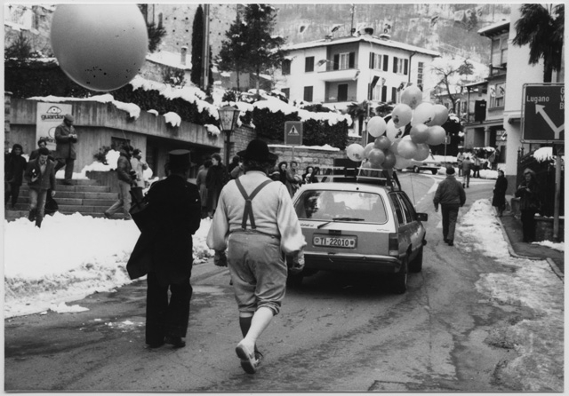 Or Penagìn e il ministro Porta Penagia aprono il corteo al carnevale di Tesserete
