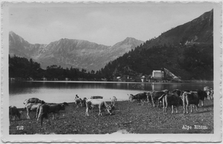 Veduta del lago Ritom