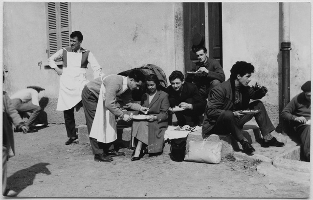 Risotto in piazza al carnevale di Tesserete