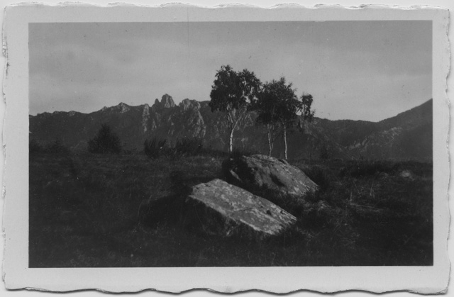 Veduta dei Denti della Vecchia da (?)