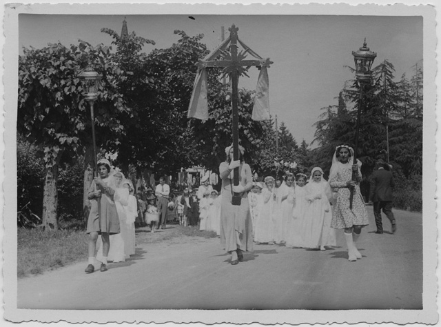 Processione del Corpus Domini a (?)