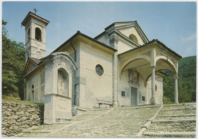Cartolina dell'oratorio di Bidogno