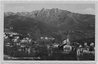 Cartolina di Tesserete e i Denti della Vecchia