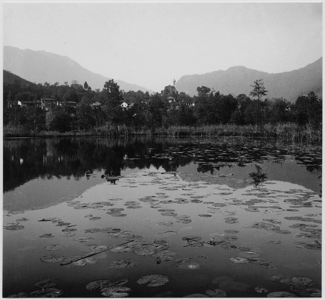 Veduta del lago di Origlio