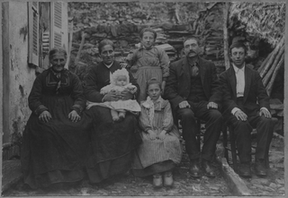 Famiglia Risi in posa