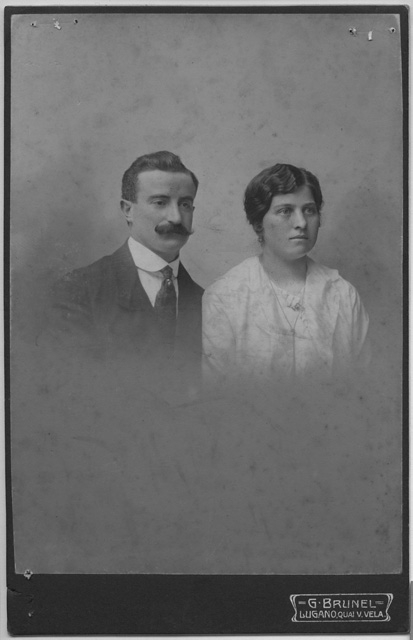 Ritratto di Rosa Rezzonico con il marito