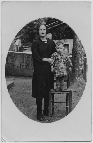 Ritratto di donna con bambino