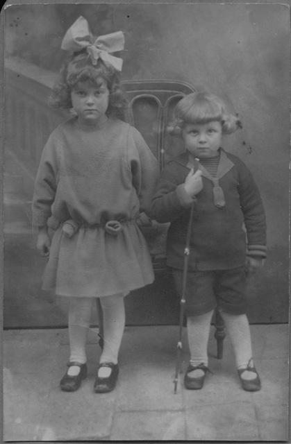 Bruna Quadri Lepori e Arnoldo Lepori in posa