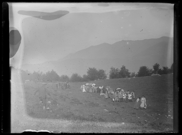 Gruppo in gita all'alpe Bolla