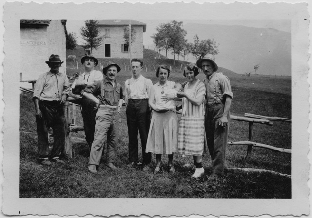 Gruppo in posa a Condra