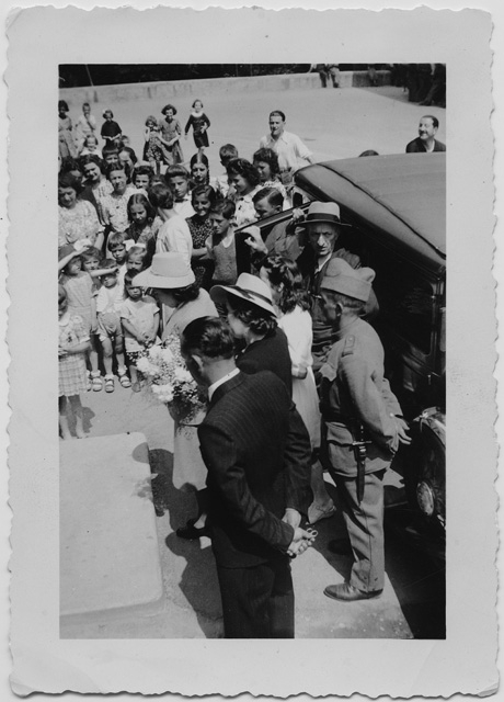 Matrimonio di Delia "Titina" Torrazza e Carlo Guerra a Tesserete