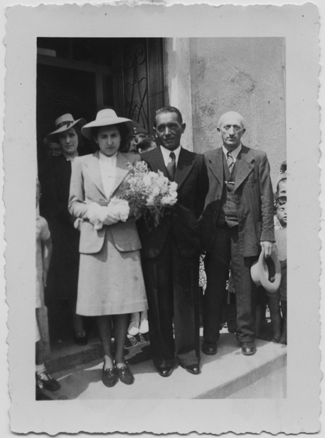 Matrimonio di Delia "Titina" Torrazza e Carlo Guerra