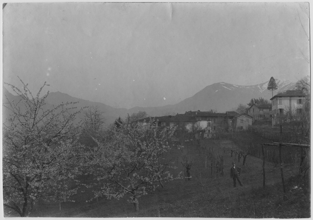 Veduta della campagna di Sala Capriasca