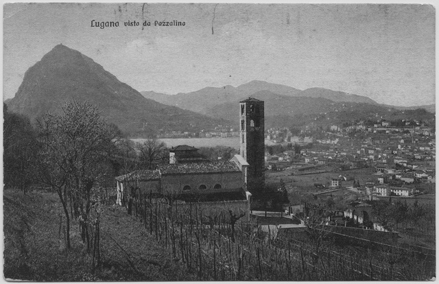 Veduta di Lugano presa da Pazzalino