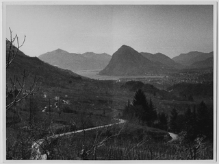 Veduta della valle del Cassarate da Dino