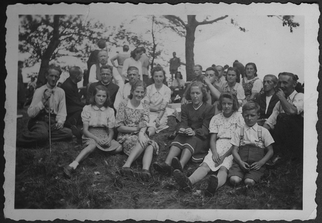 Gruppo in festa ai monti